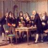 P616_G. Bertini_Volta presenta la pila a Napoleone